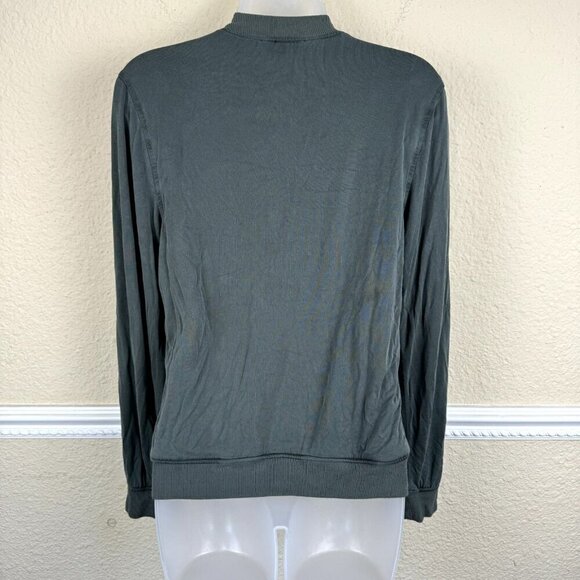 Tart Women’s Olive Green Bomber Jacket Size Small Grunge Light Weight Casual - Picture 3 of 9